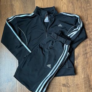 EUC Girls ADIDAS Track Suit Activewear Size L 14